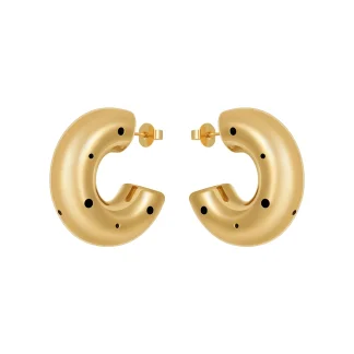 Arc Hoop Earring