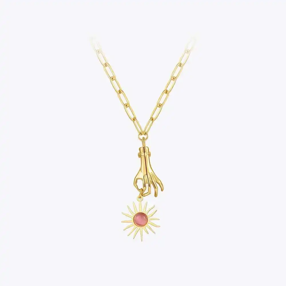 Hand Sun Necklace - Image 2