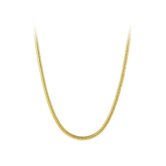 Hip Hop Snake Bone Necklace