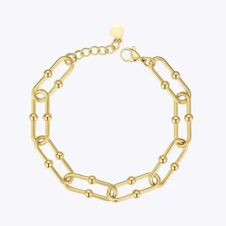 Geometric Bead Bracelet