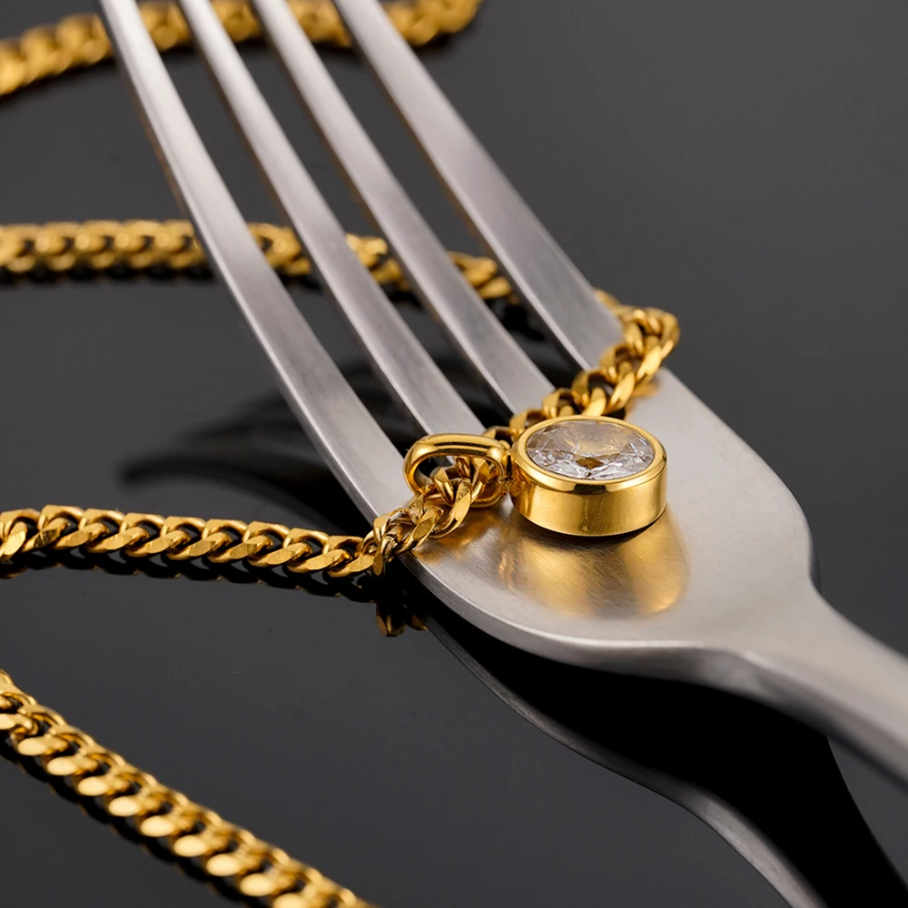 Oval Chain Necklace - Image 4