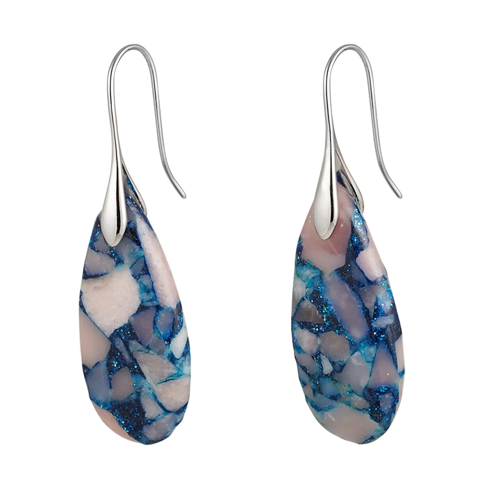 Resin Emperor Stone Stud Earrings - Image 15