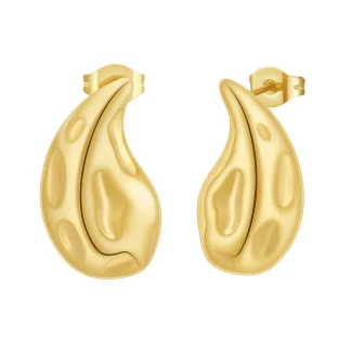 Irregular Rain Drop Earrings