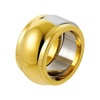 Detachable Splicing Two Tone Ring