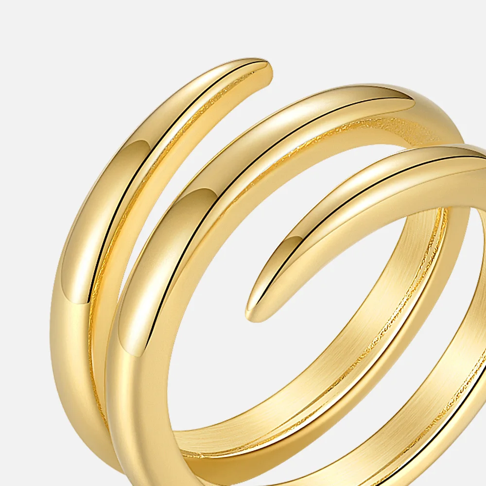 Spiral Line Ring - Image 6