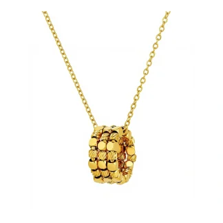Floral Veneer Necklace