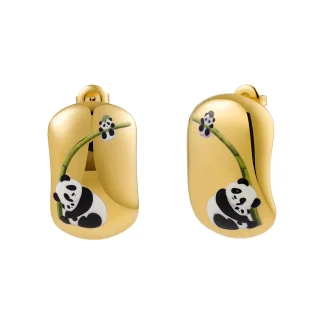 Pattern Stud Earrings