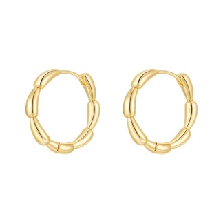 Rain Hoop Earrings