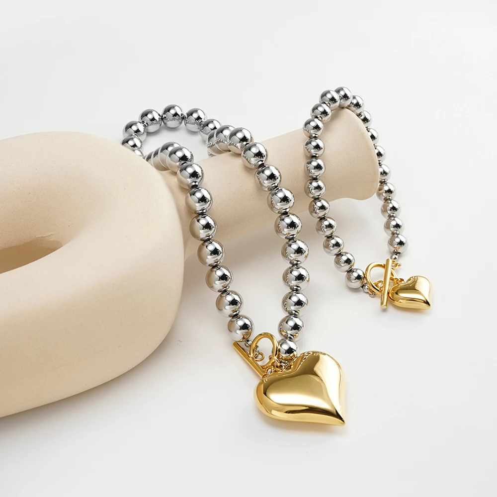 Pearl Heart Necklace - Image 5