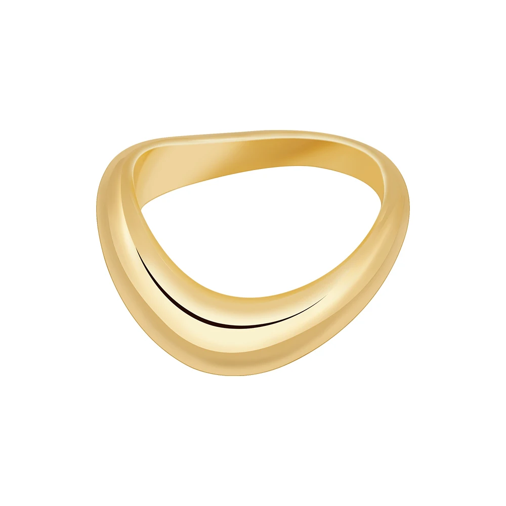 Geometry Wave Curved Ring