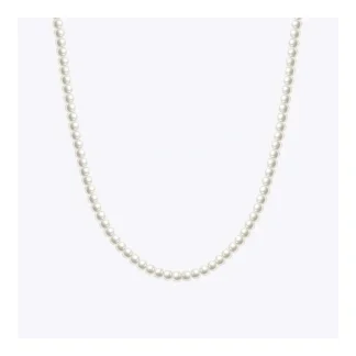 Imitation Pearls Chain Necklace
