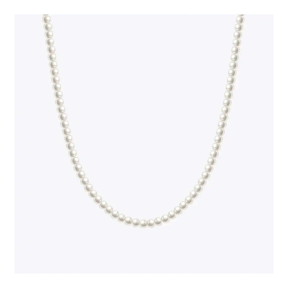 Imitation Pearls Chain Necklace