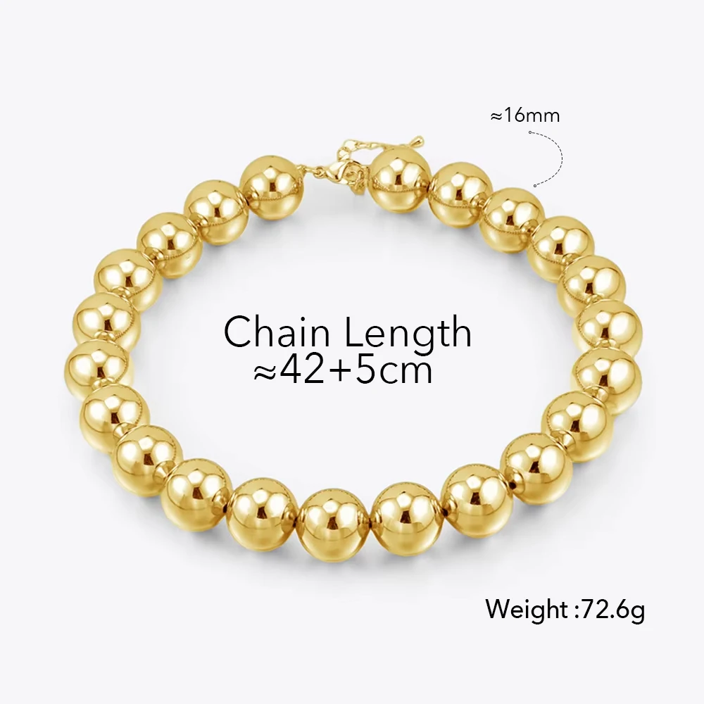 Glossy Beads Necklace - Image 7