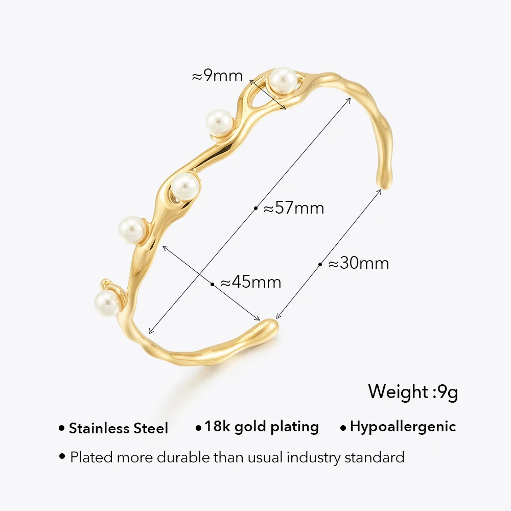 Branch Pearl Bracelet - Image 6