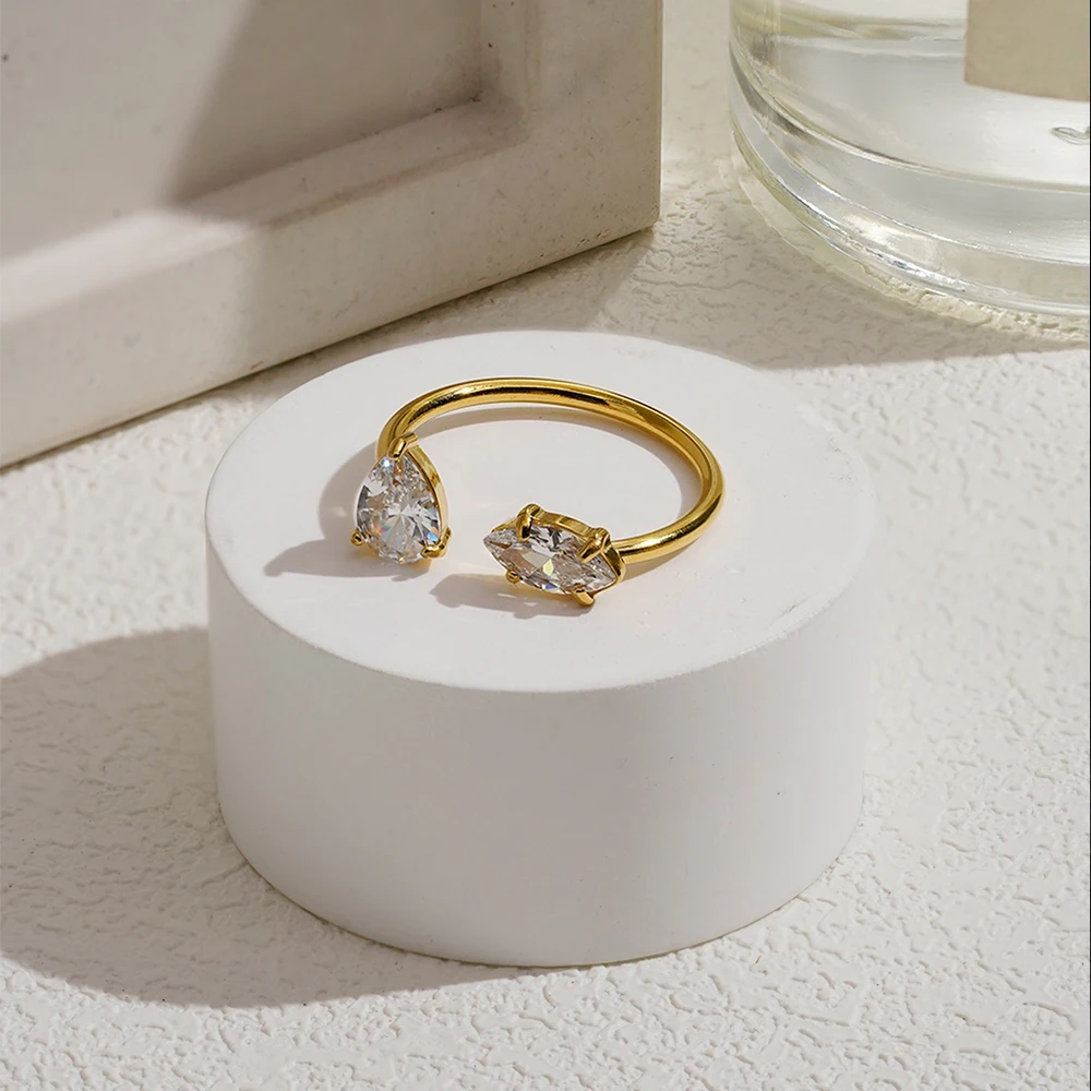 Open Zircon Ring - Image 5