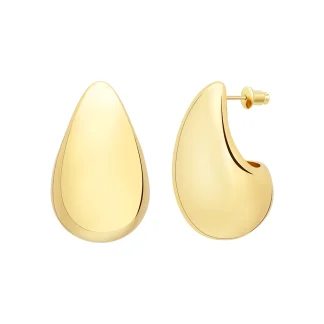 Glossy Stud Earrings