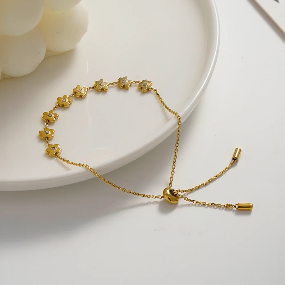 Floral Boho Bracelet - Image 2
