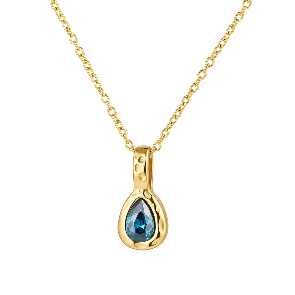 Rain Drop Zircon Necklace - Image 7