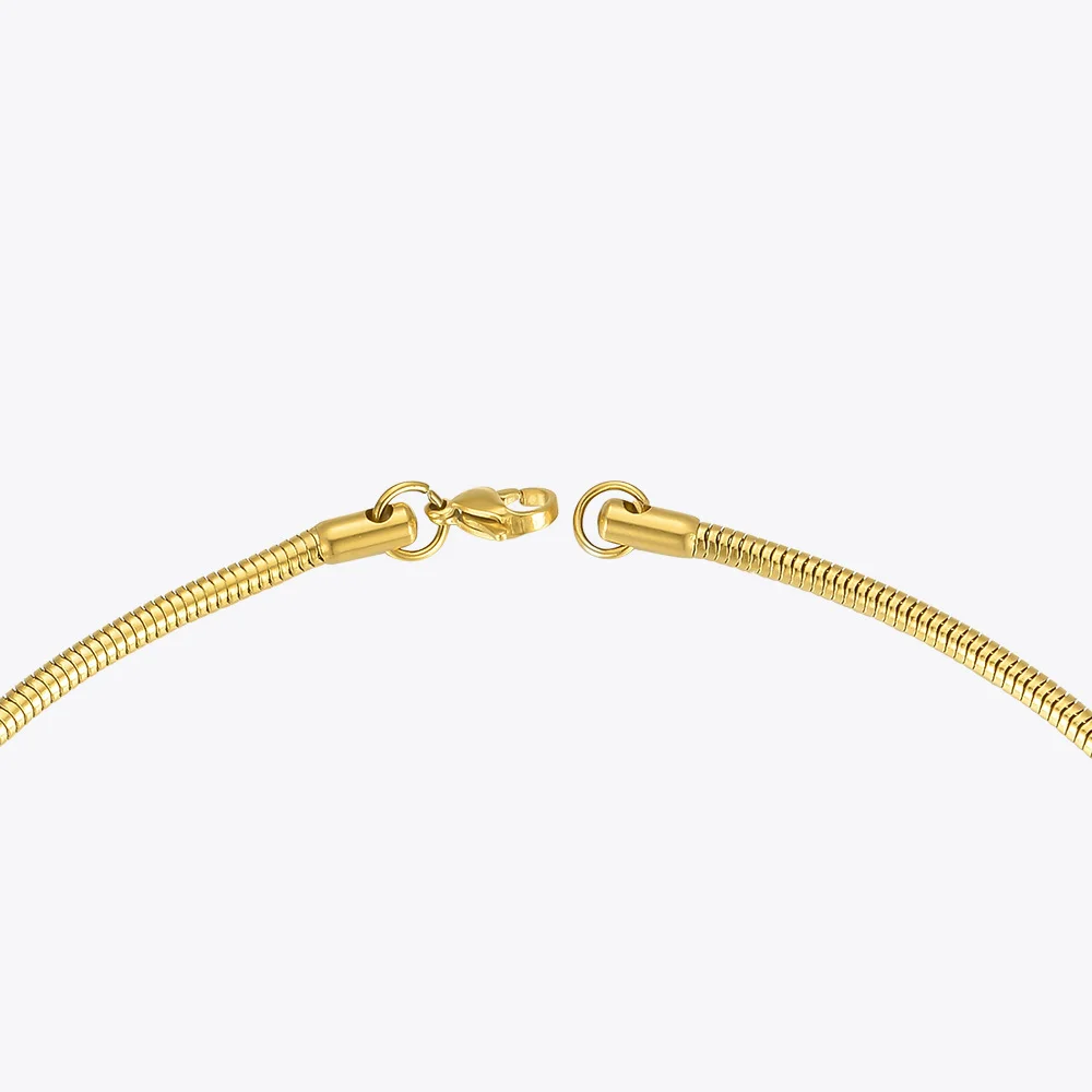 Hip Hop Snake Bone Necklace - Image 5