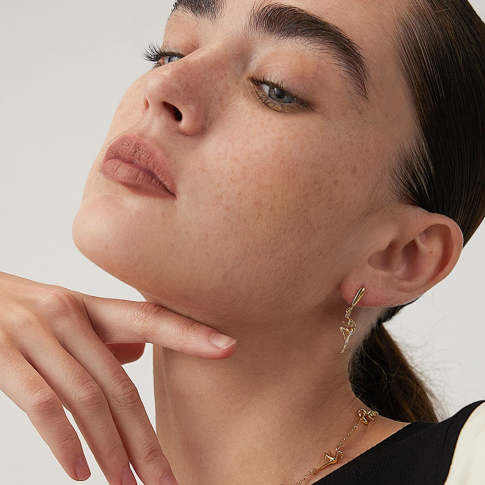Athlete Dancer Drop Earrings - Image 3