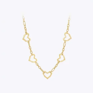 Irregular Heart Necklace