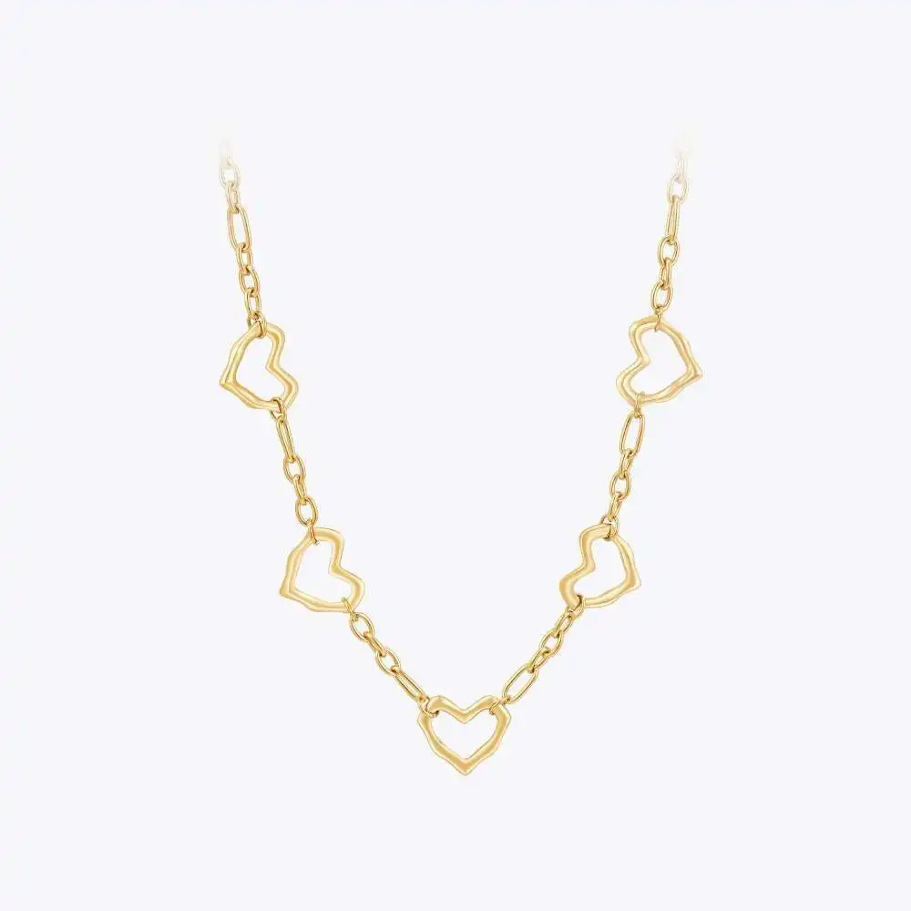 Irregular Heart Necklace
