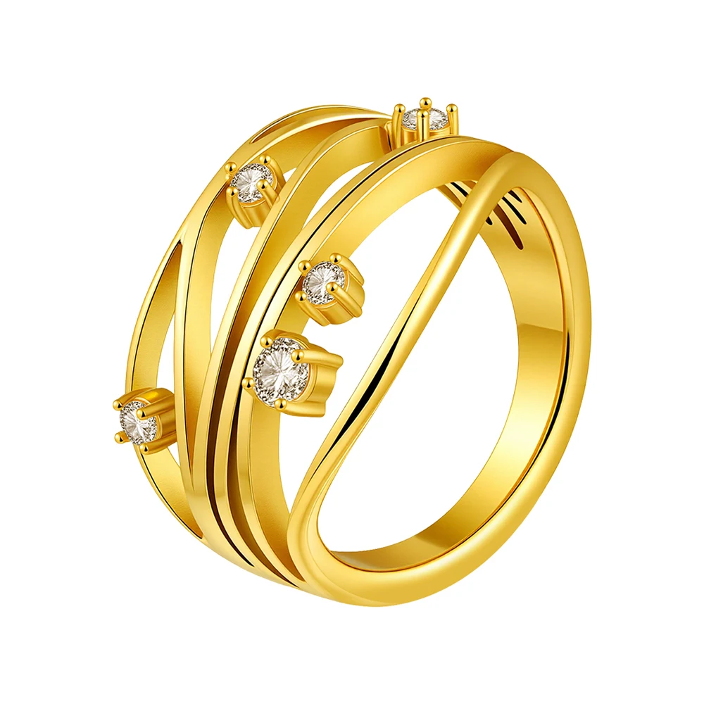 Geometry Stacked Zircon Ring - Image 6