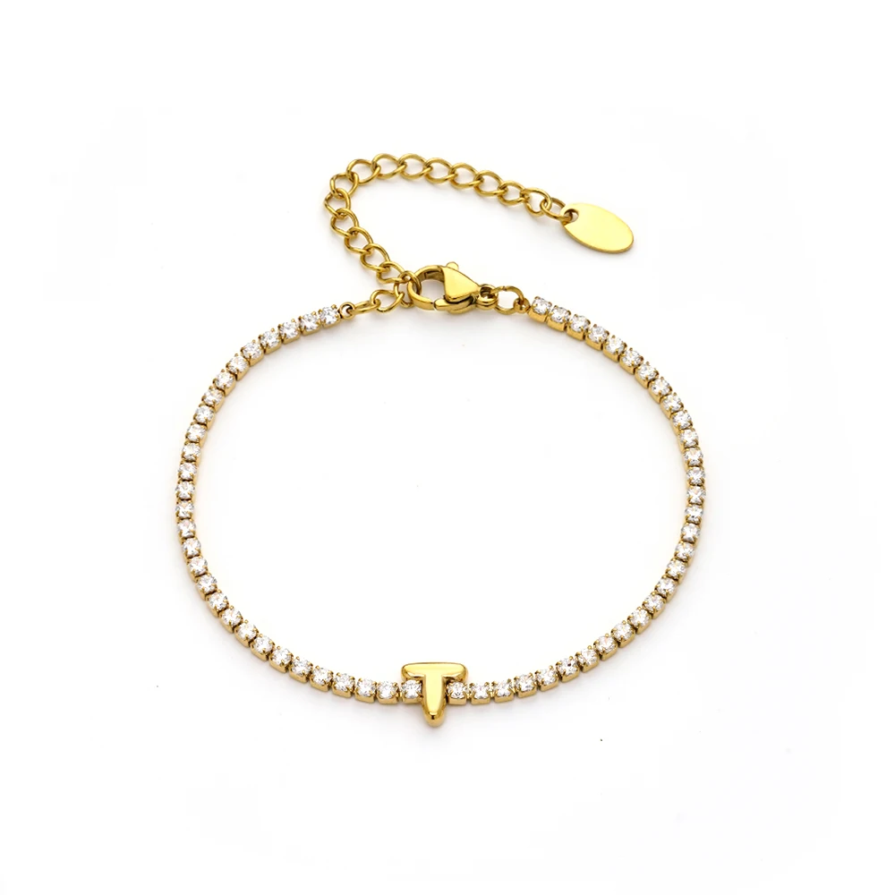 Letter Zircon Bracelet - Image 28