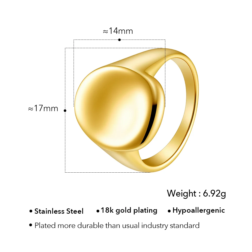 Geometry Irregular Oval Ring - Image 5