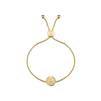 Initial Charm Bracelet