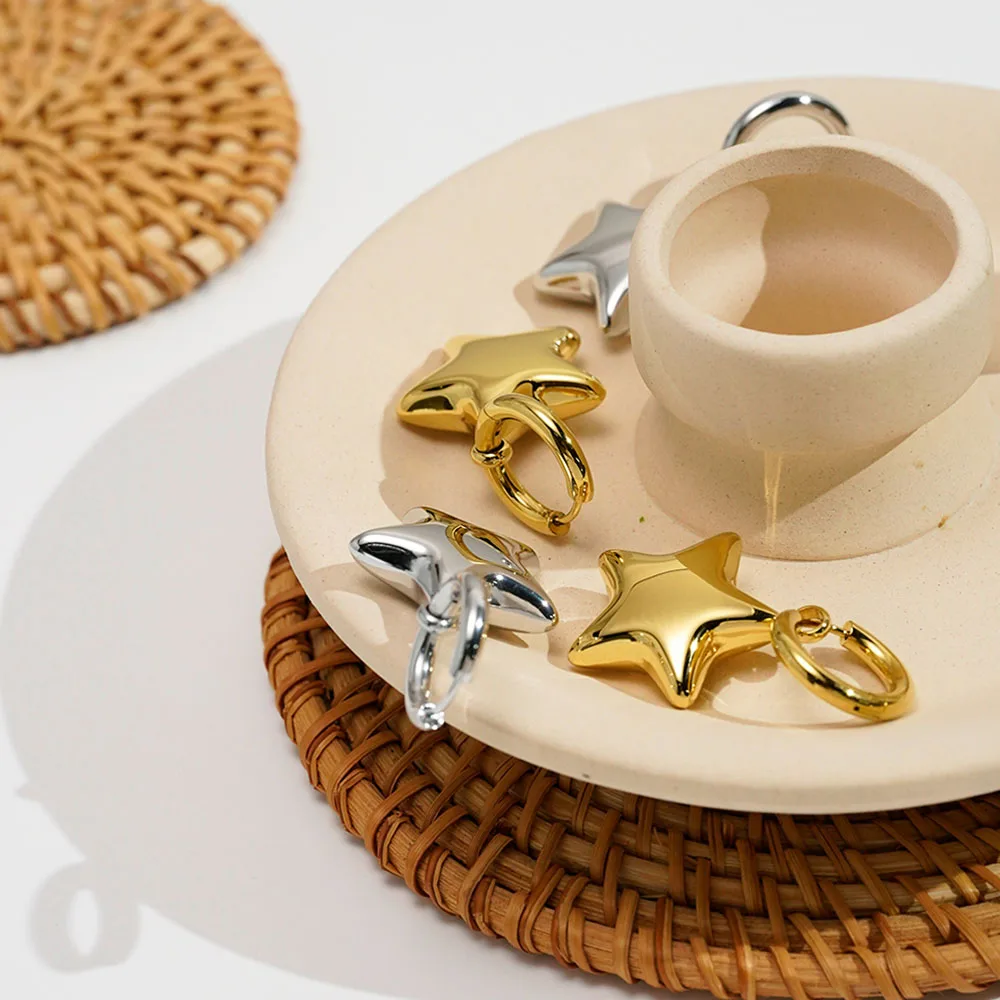 Star Drop Earrings - Image 4