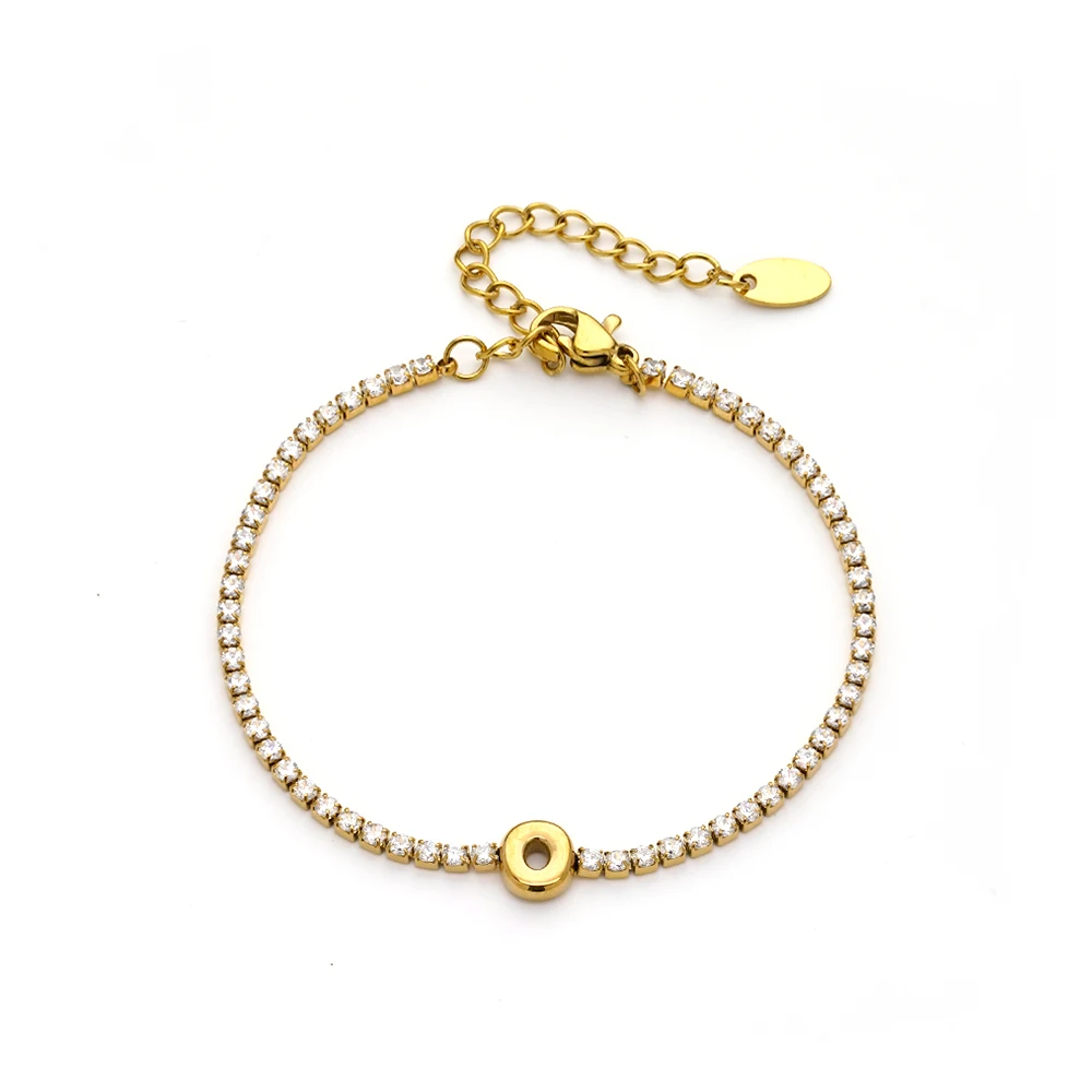 Letter Zircon Bracelet - Image 14