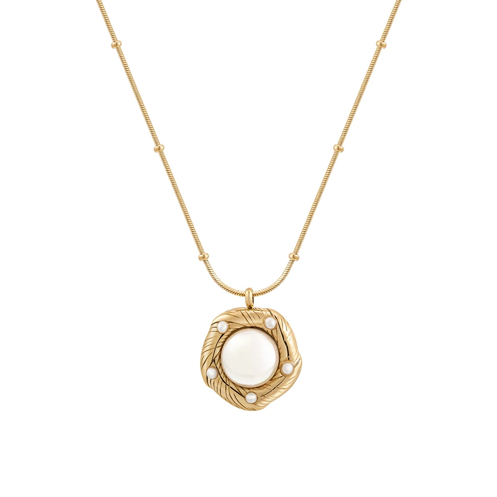 Pearl Pendant Necklace - Image 2