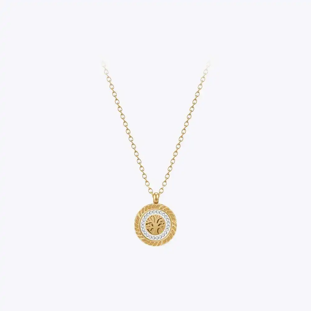 Mud Zircon Series Necklace