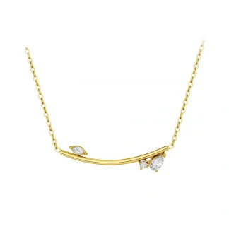 Thin Zircon Necklace