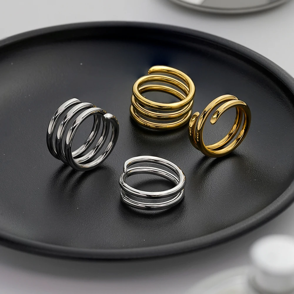 Geometry Line Ring - Image 2