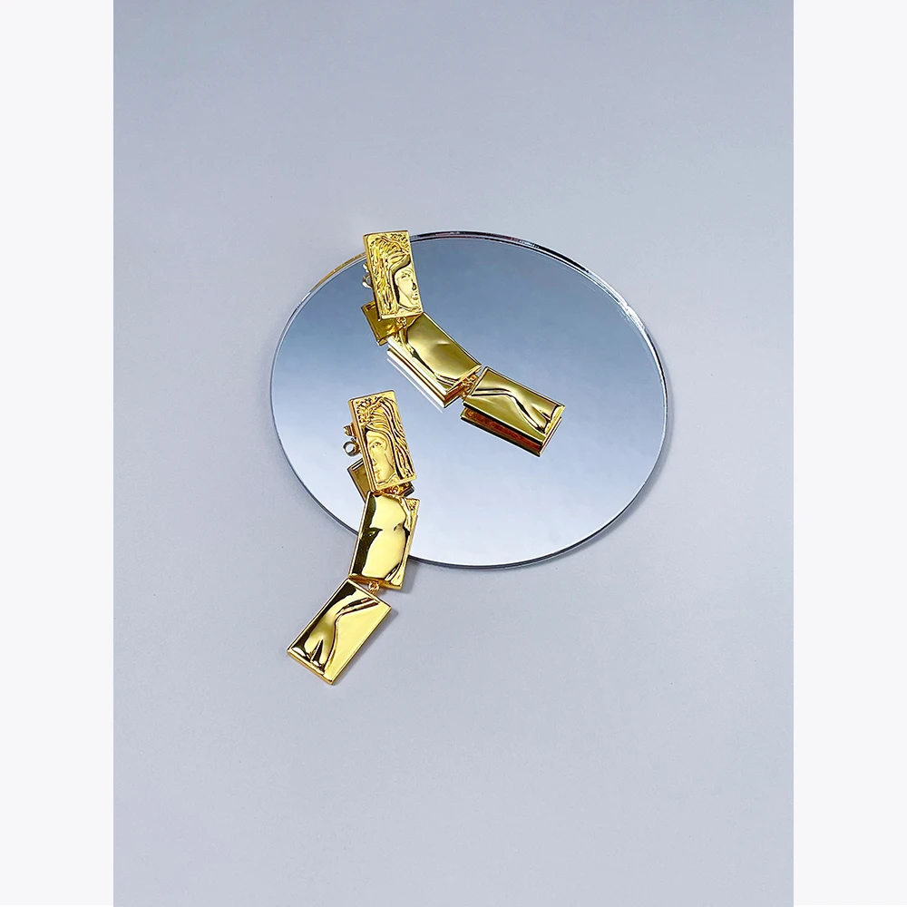 Human Figure Stud Earrings - Image 2