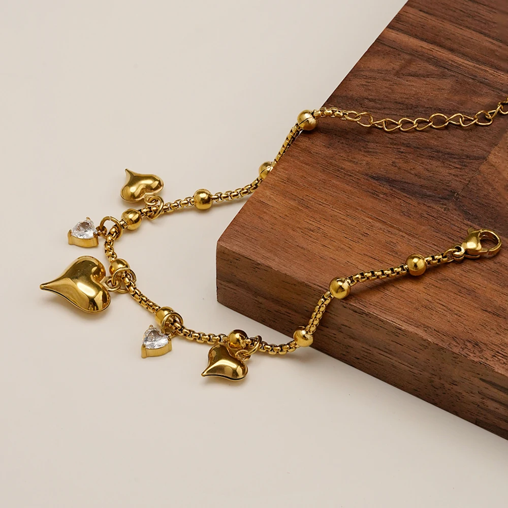 Heart Chain Bracelet - Image 4