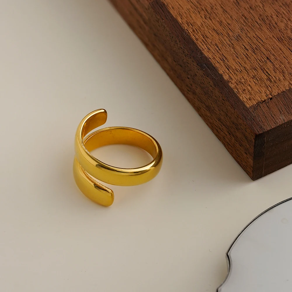 Geometry Irregular Fold Ring - Image 3