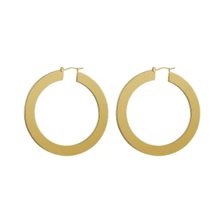 Vintage Large Hoop Earrings