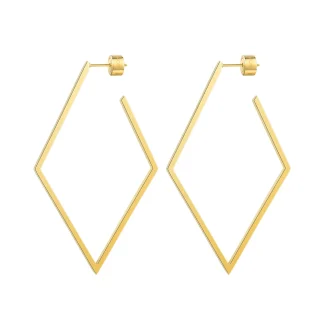 Chunky Rhombus Earrings