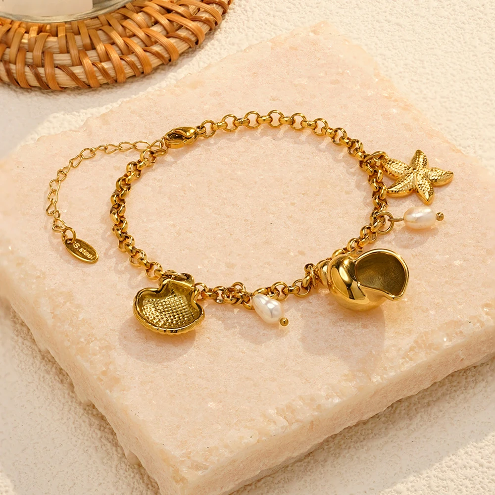 Conch Shell Bracelet - Image 3