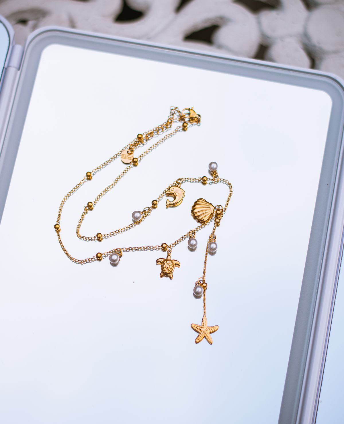 Wear each other's initials as a sentimental, intimate gesture.