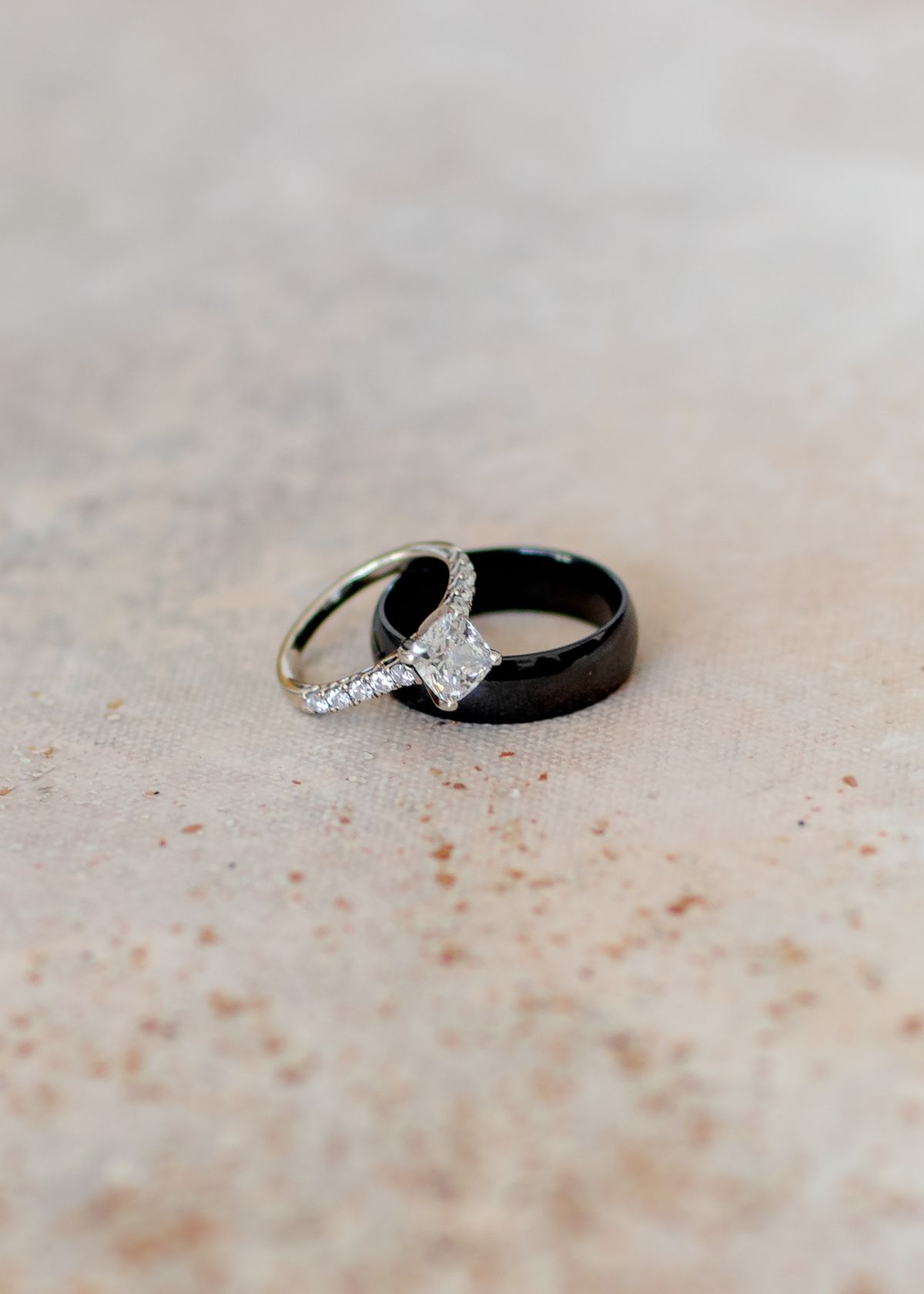 Pavé settings create a carpet of continuous sparkle across the band.