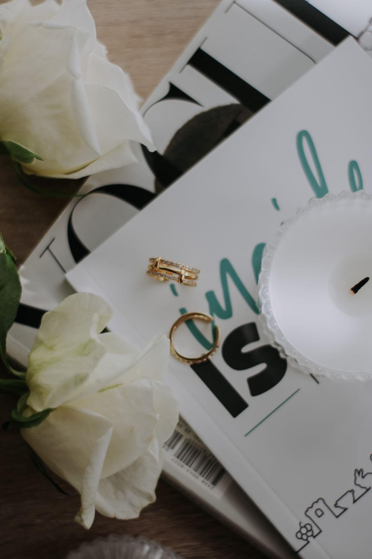 Let your rings and touchstones reconnect you with your morning mindset all day long.